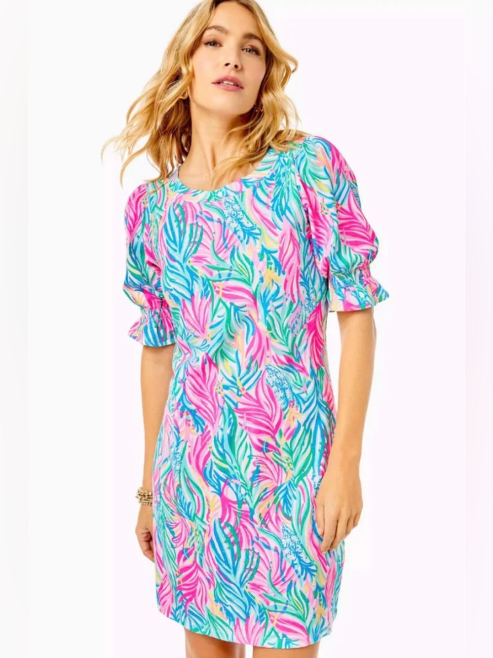 Lilly Pulitzer Adley tropical mini dress size XS